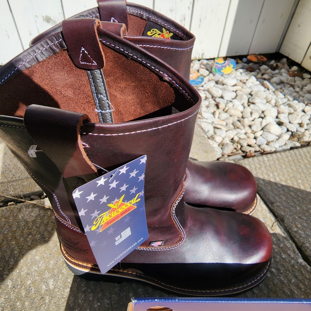 Thorogood Wellington Composite Toe Boots 10-1/2 EE